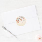 Land Mason Jar Sticker Oranje (Envelop)