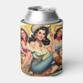 land meisjes blikjeskoeler (Blikje Voorkant)