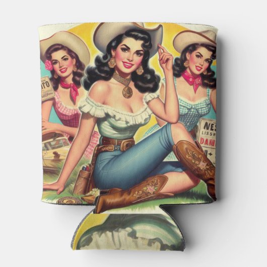 land meisjes blikjeskoeler (Achterkant)