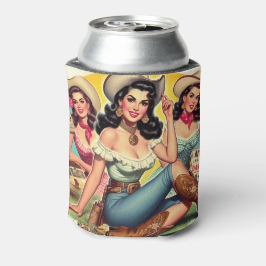 land meisjes blikjeskoeler (Blikje Achterkant)