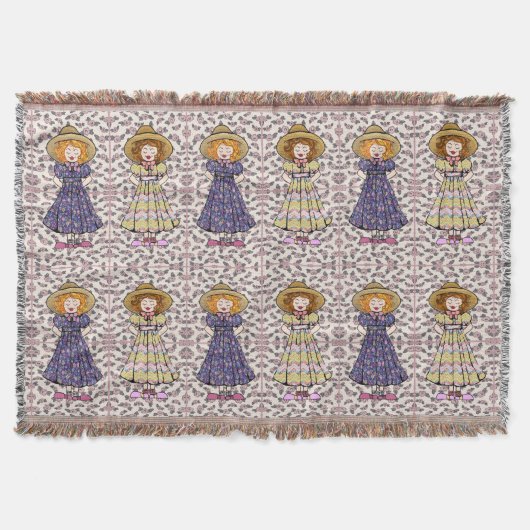 land meisjes deken (Voorkant)
