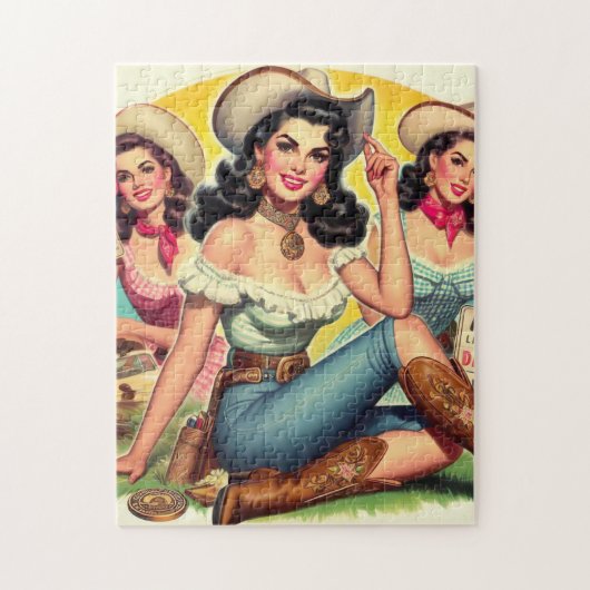  land meisjes legpuzzel (Verticaal)