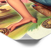  land meisjes poster (Hoek)