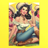  land meisjes tissuepapier