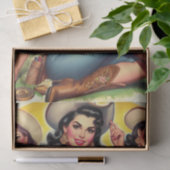 land meisjes tissuepapier (Geschenk)