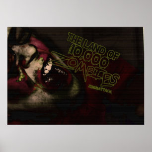 Land met 10.000 Zombiës Poster
