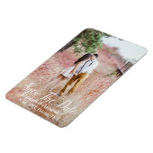 Land met als achtergrond de datum opslaan magneet (Linkerzijde)