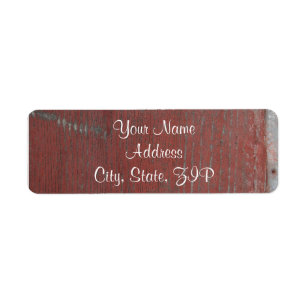 Land met gekleurd hout met Skelet Key Jubileum Etiket