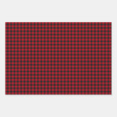 Land met kerstfeestdag als buffel inpakpapier vel (Voorkant)