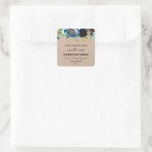 Land met Soy Candle Labels (Tas)