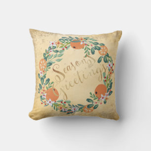 Land met traditionele Floral Elegant Kussen