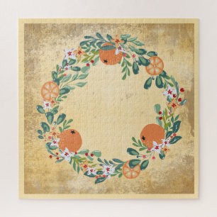 Land met traditionele Floral Elegant Legpuzzel