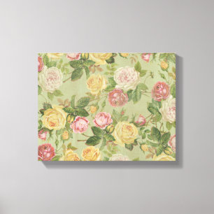  land met weepering canvas afdruk