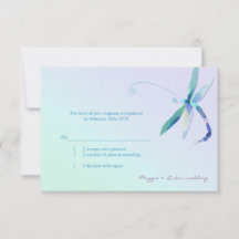 Land Morning Dragonfly Weddenschap RSVP