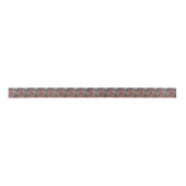 land natuur landschap rode papaver bloem satijnen lint (Voorkant)