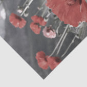 land natuur landschap rode papaver bloem tissuepapier (Detail)