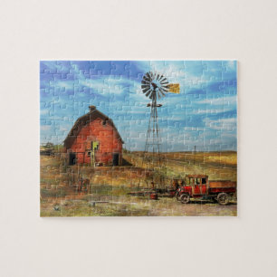 Land - ND - Dirt agriculture 1936 Legpuzzel