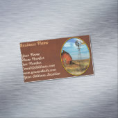 Land - ND - Dirt agriculture 1936 Visitekaartje Magneet (Voorbeeld)