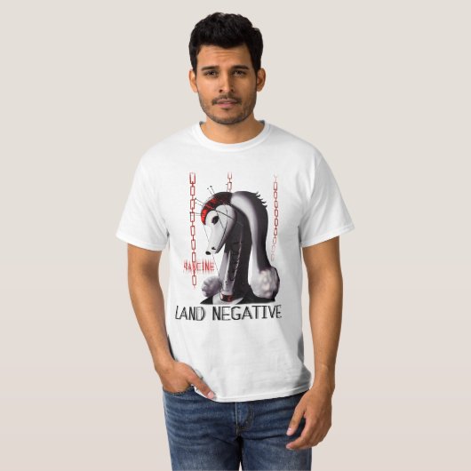 Land Negatief: Francine T-shirt (Voorkant volledig)