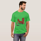 Land Negatieve Splinter Xmas T-shirt (Voorkant volledig)