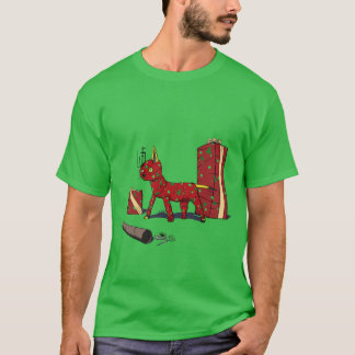 Land Negatieve Splinter Xmas T-shirt