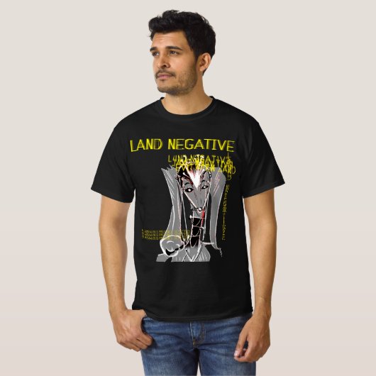 Land Negative: Francine T-shirt (Voorkant volledig)