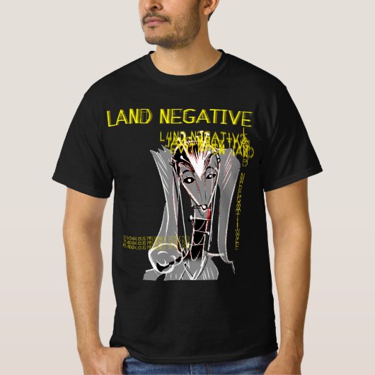 Land Negative: Francine T-shirt (Voorkant)