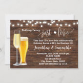 Land Niets Fancy Liefdesewinning Uitnodigen Save The Date (Voorkant)