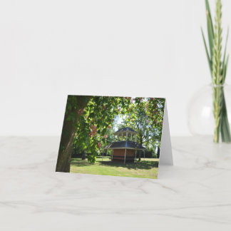 Land" Notecard het "van het park Kaart