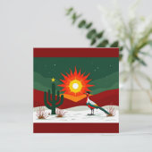 Land of Enchantment Holiday  Kaart (Staand voorkant)