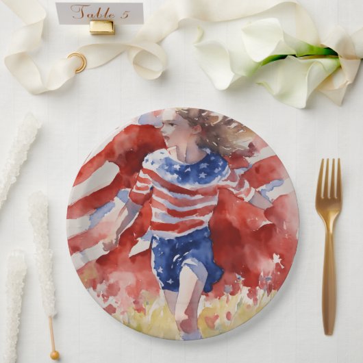 Land of free Line Papieren Bordje (Huwelijk)