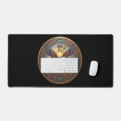 "LAND OF LIBERTY EAGLE 250" Medaillon Bureaumat (Keyboard & Muis)