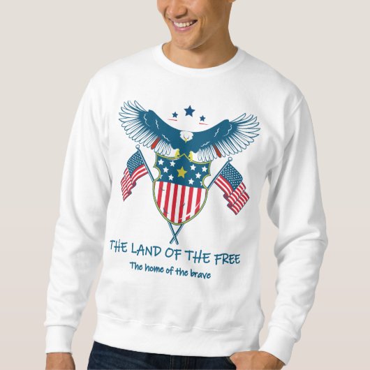 Land of the Free Adelaar Sweater (Voorkant)