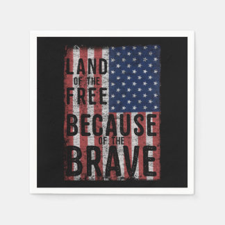 Land Of The Free Because Of The Brave Servet