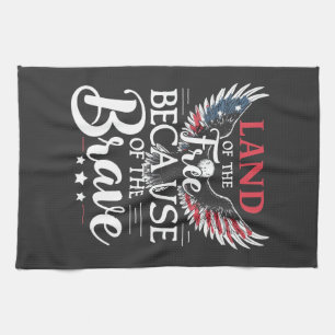 Land of the Free beroemd gemaakt door The Brave Ve Theedoek