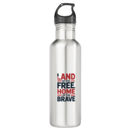 Land of the Free | Home of the Brave USA Shirt Waterfles
