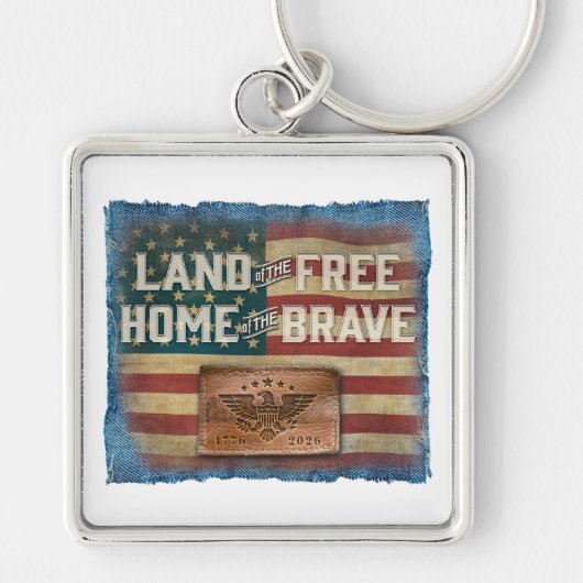 Land of the Free - Keychain (Voorkant)