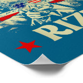 Land Of The Rizz Funny Patriotic Trump 4th Of July Poster (Hoek)