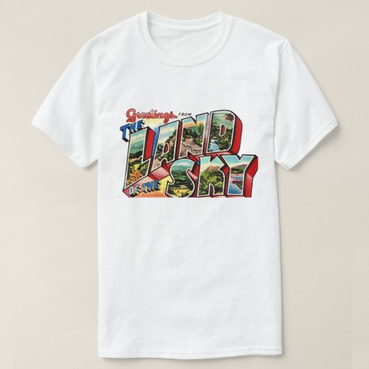 Land of the Sky NC T-Shirt (Design voorkant)