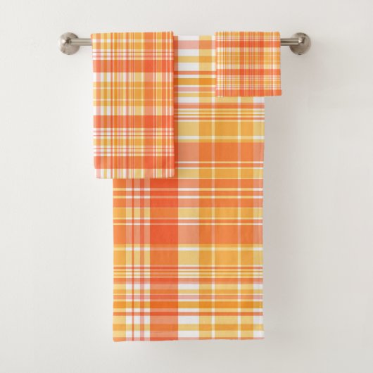 Land Oranje gele platen Bad Handdoek (Insitu)