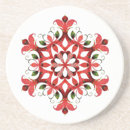 Land Oude Wereld  Ontwerp Zandsteen Onderzetter