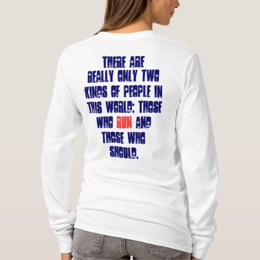 Land over land T-Shirt (Achterkant)