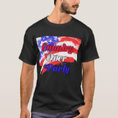 Land over partij t-shirt (Voorkant)