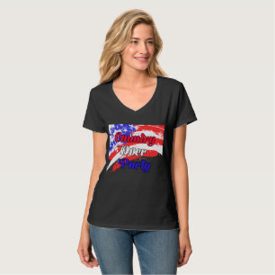 Land over partij t-shirt