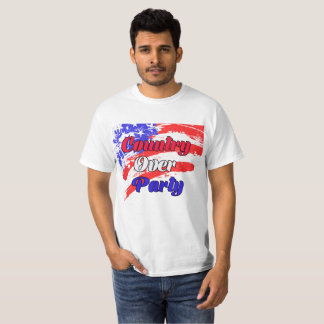 Land over partij t-shirt