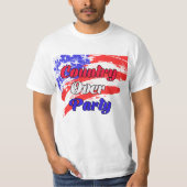 Land over partij t-shirt (Voorkant)