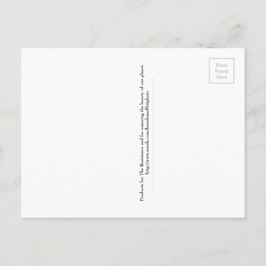 Land over partij verzet zich tegen verzet Trump Uitnodiging Briefkaart (Achterkant)