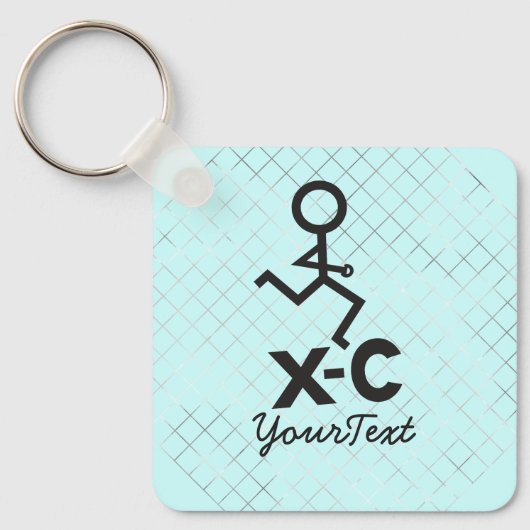 Land overschrijden - XC actief Sleutelhanger (Voorkant)