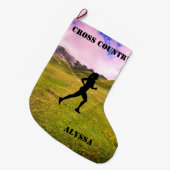 Land overschrijdend grote kerstsok (Voorkant (Hangend))