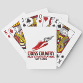 Land overschrijdend speelkaarten (Achterkant)